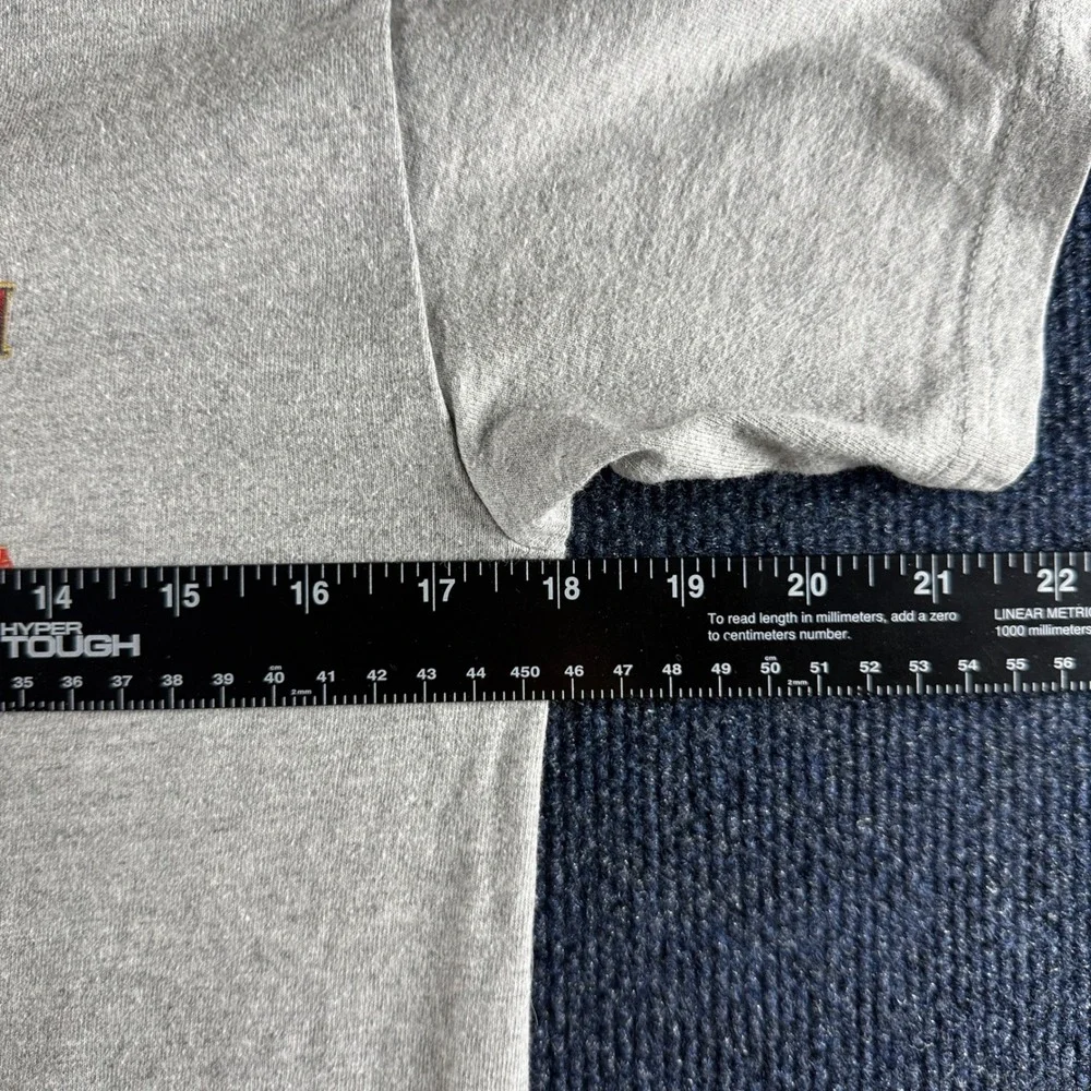 Hanes Maui Humuhumunukunukuapuaa Fish Graphic T-Shirt Gray Small - Picture 3 of 5